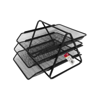 BANDEJA PORTADOC ISOFIT 3 COMPAR. NEGRA