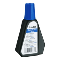 Tinta Para Sellos Trodat 7011 Azul 28 ml