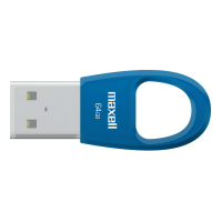 Pendrive Maxell KEY 64GB 2.0 Azul