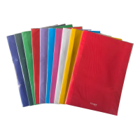 CARPETA FASTENER PLASTIFICADA OFICIO COLORES , VERDE, ROJO,AZUL, AMARILLO