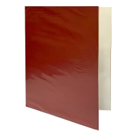 Pack 10 Carpetas Cartón Archivador Rápido J.A. Rojo 34x25cm