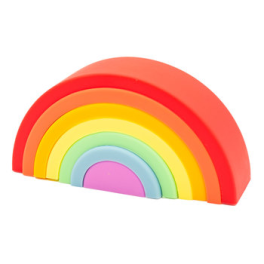 ARCOIRIS DE SILICONA 6 PIEZAS