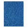 PLIEGO GOMA EVA GLITTER AZUL 45X60