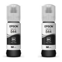 Pack De 2 Botellas De Tinta Epson Negra T544