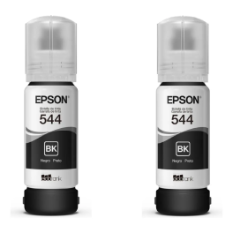 Pack De 2 Botellas De Tinta Epson Negra T544