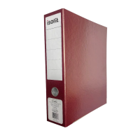 ARCHIVADOR ISOFIT OFICIO LOMO ANCHO (FLAT) BURDEO