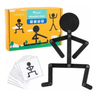 juego de imitación posturas del hombre