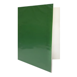 Carpeta Cart&oacute;n Pigmentado Verde