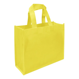 Bolsa Reutilizable Shopper 39x30cm Color Amarillo