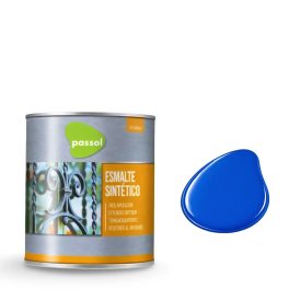 ESMALTE SINTETICO 1/4 GALON COLOR AZUL 950 ML APROX
