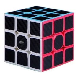 Cubo Rubik 3x3 Fibra De Carbono 3x3x3