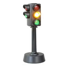 Sem&aacute;foro A Escala Mini Se&ntilde;al De Tr&aacute;fico Luz Y Sonido Juguete