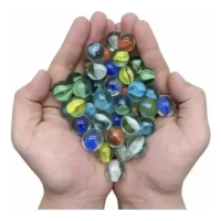 50 Canicas, Metras, Tiritos, Tornasol, Blancas, Ojos De Gato