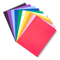 GOMA EVA PLIEGO 10 UNID COLORES SURTIDOS 45X60