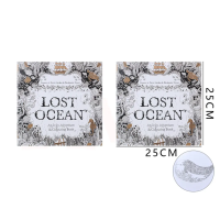 Libro Mandala Para Pintar 24 Páginas Lost Ocean