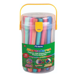 Balde Marcadores Conectores 36 Uni Torre