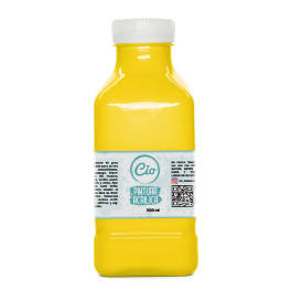 Pintura Acr&iacute;lica 500ml COLOR AMARILLO
