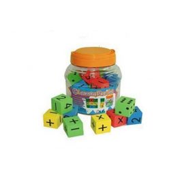 SET DE DADOS GOMA EVA NUMEROS PUNTOS Y SIGNOS 32 PIEZAS SET DE DADOS GOMA EVA NUMEROS PUNTOS Y SIGNOS 32 PIEZAS